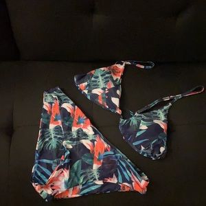 Shein rainforest XL binkini
